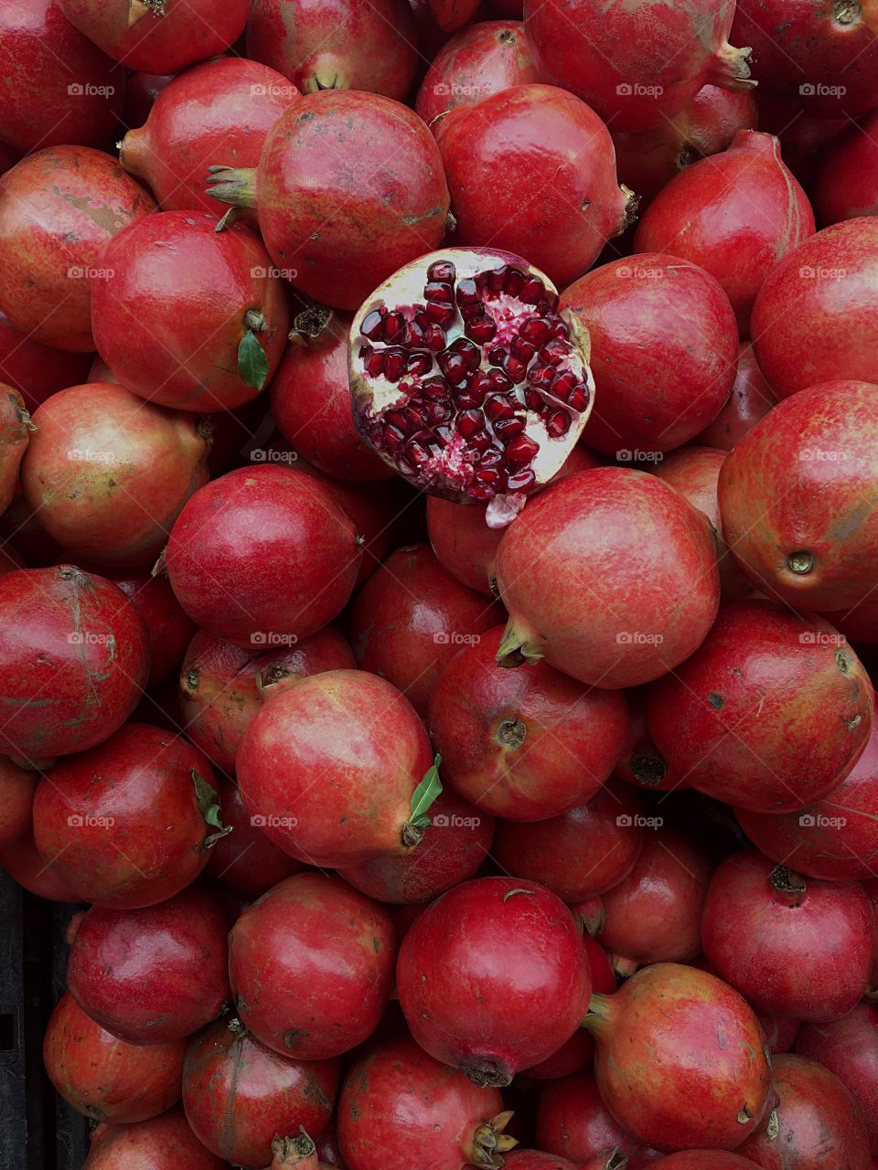 Fresh pomegranates