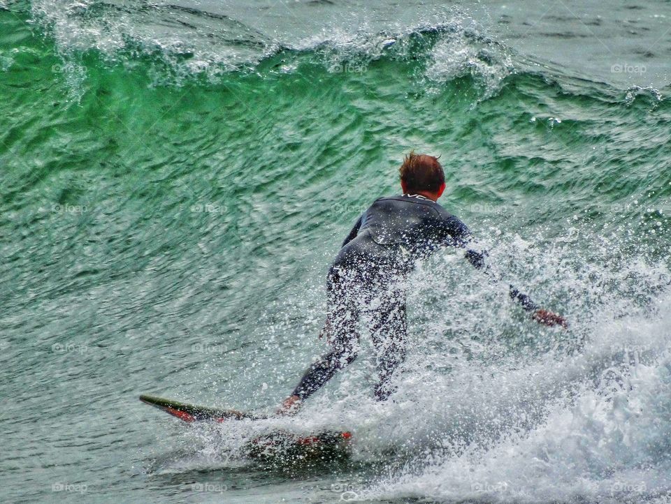 Surfing In California