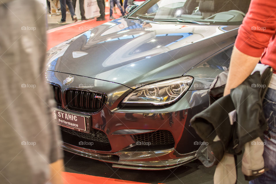 bmw m series on belgrade car show 2016