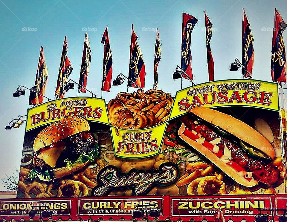 State Fair Food Stand