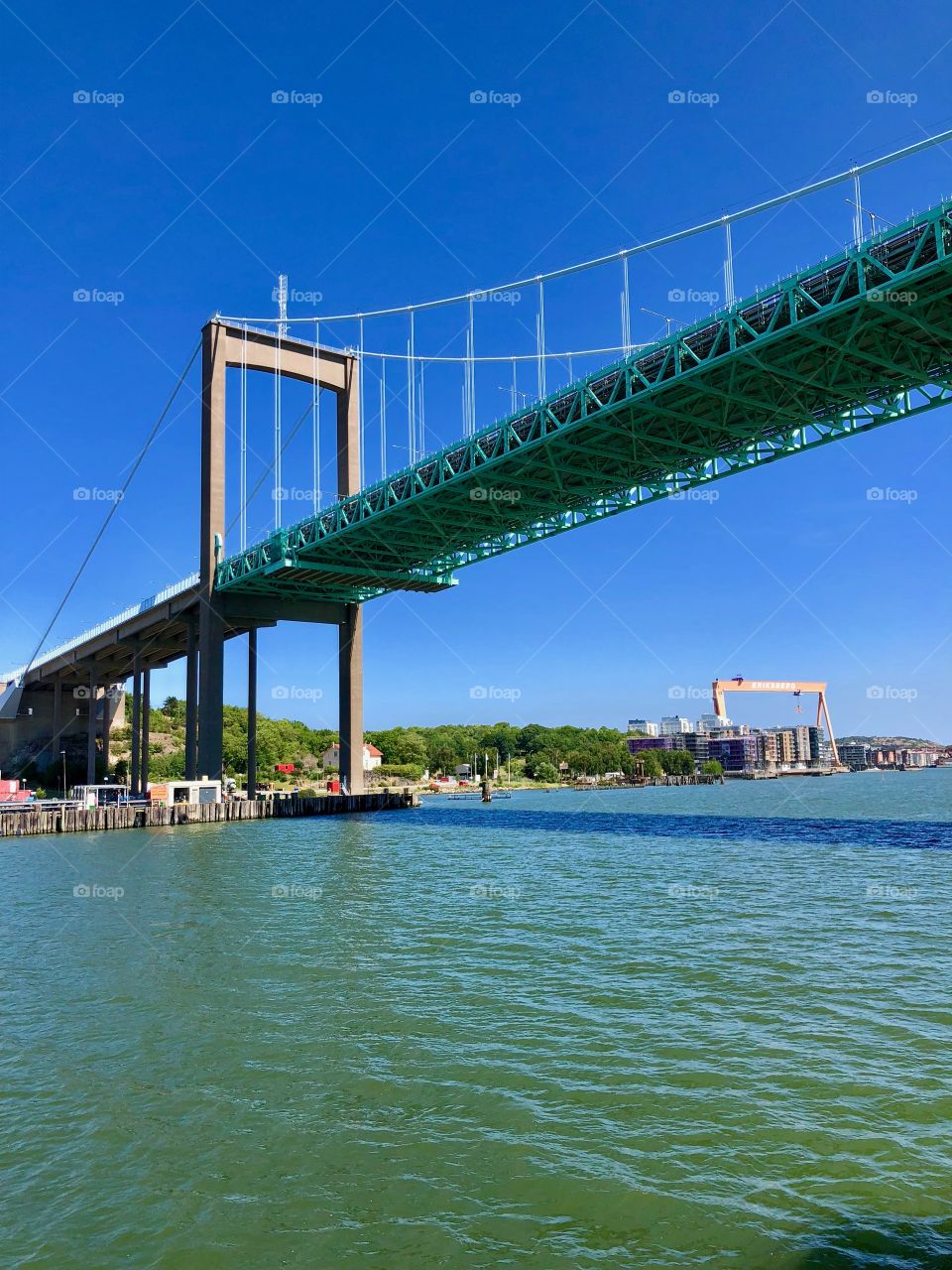 Älvsborgsbron bridge in Gothenburg 