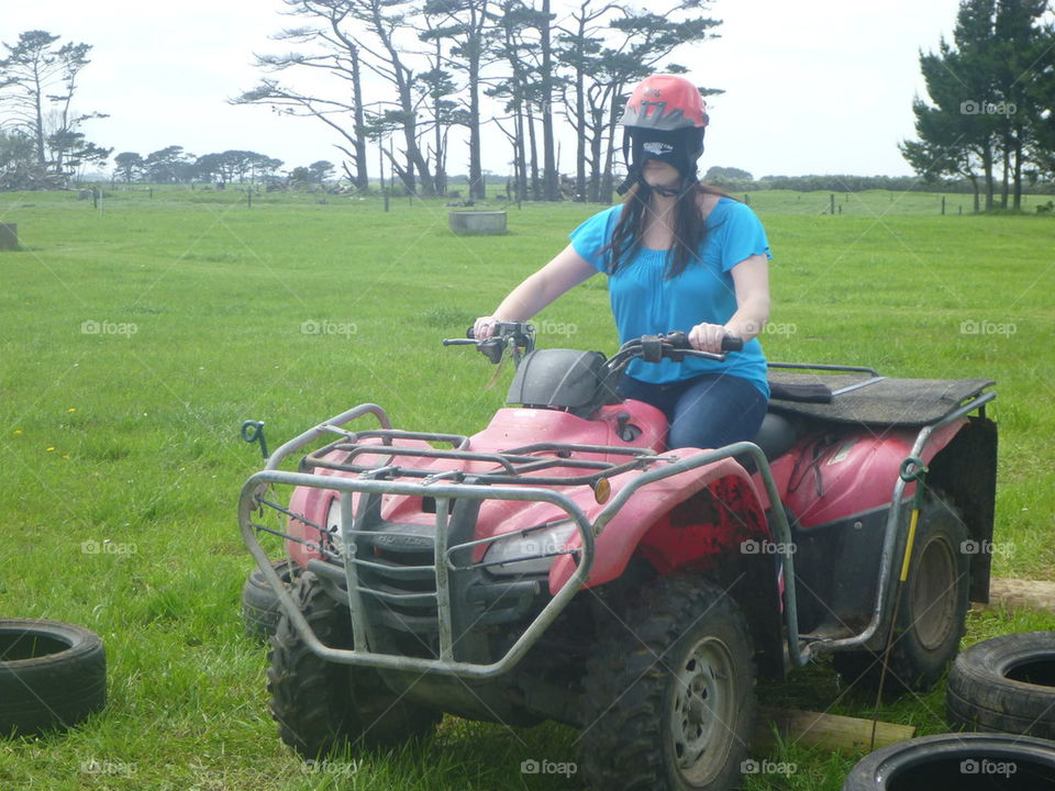 quad biking