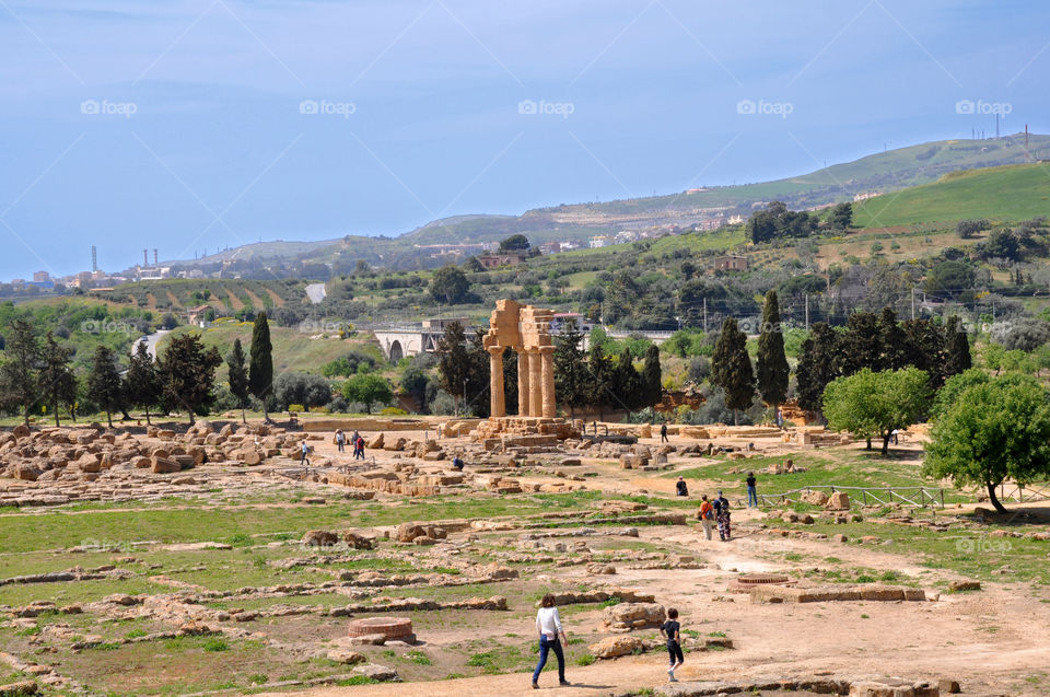 Agrigento temple valley
