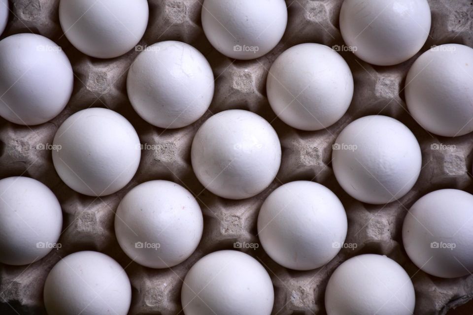 tray of eggs