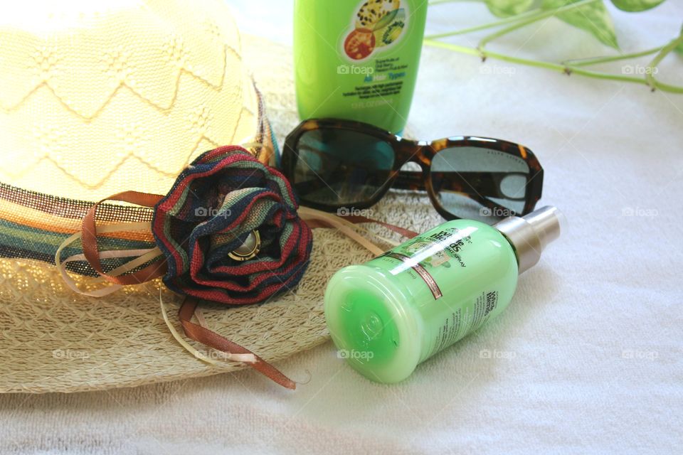 Your beauty product on display