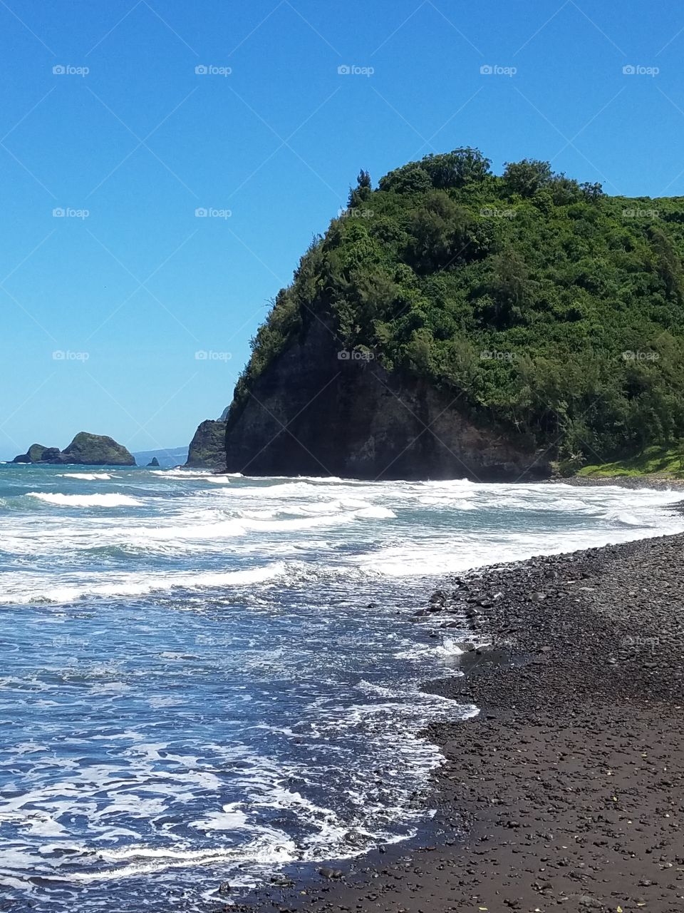 Black Sand beach