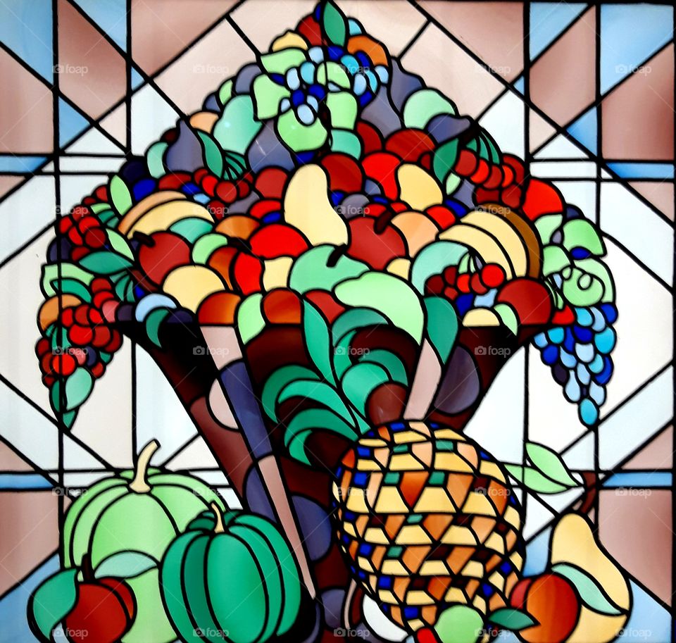 gbeautiful window art deco in Venice