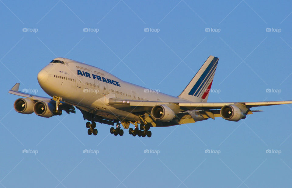 AIR FRANCE B747-400 AF LAX LOS ANGELES CALIFORNIA