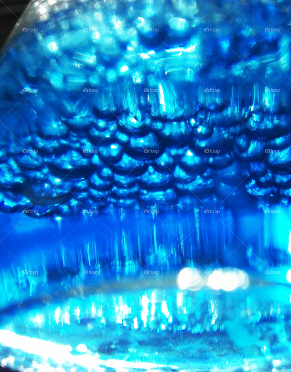 blue bubbles