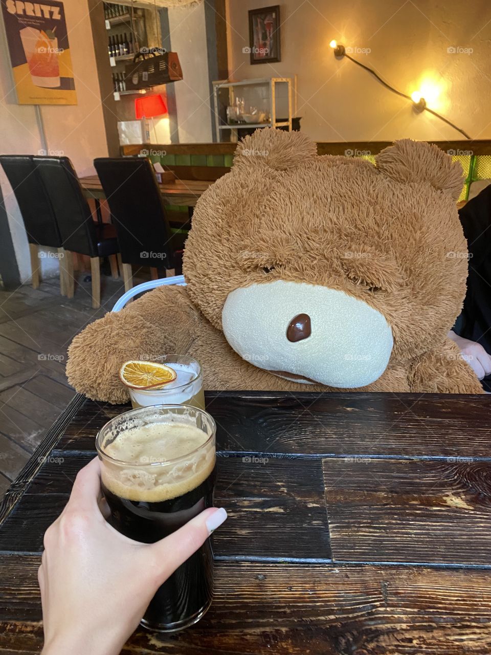 Beer with bear