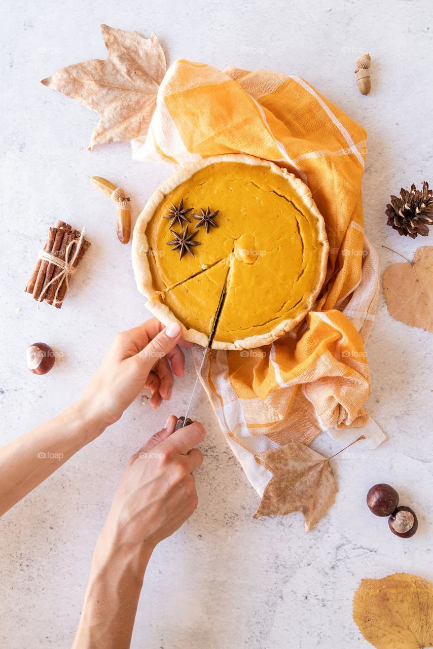 Halloween spooky flatlay