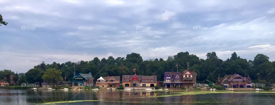 Boathouse Row, Philadelphia, Pennsylvania 