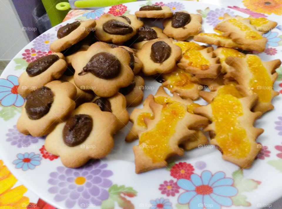 homemade biscuit for Christmas