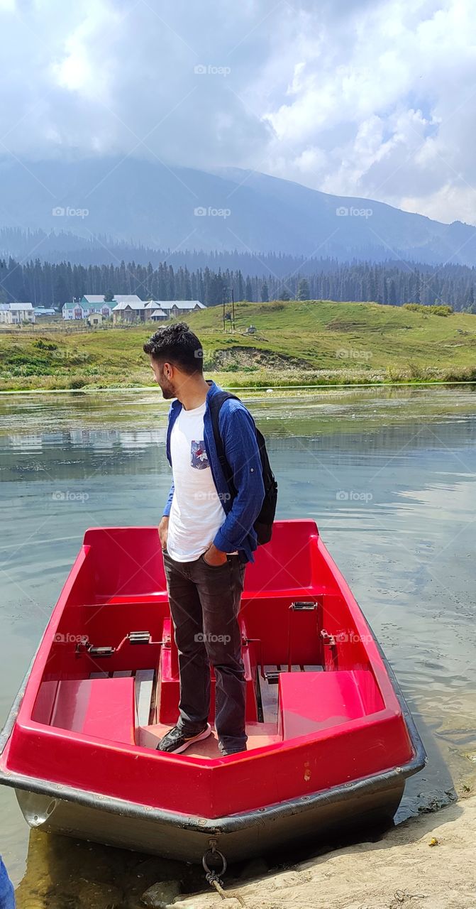 Red colour at its best natural beauty greenery amazing atmosphere environment clean and fresh Air Rainy cool and cloudy climate