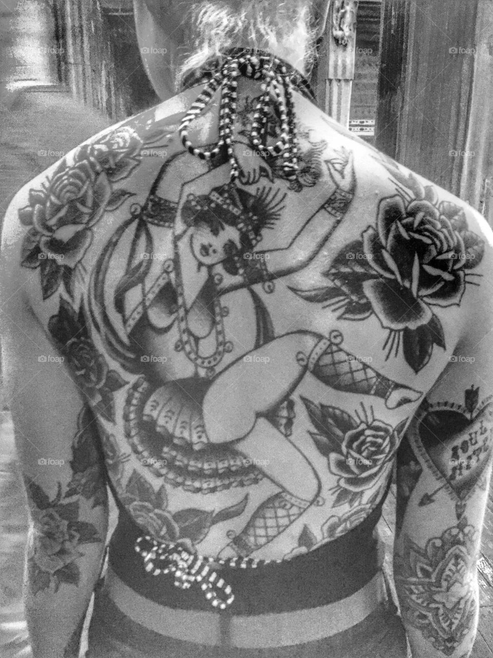 Girl with the tattoos 