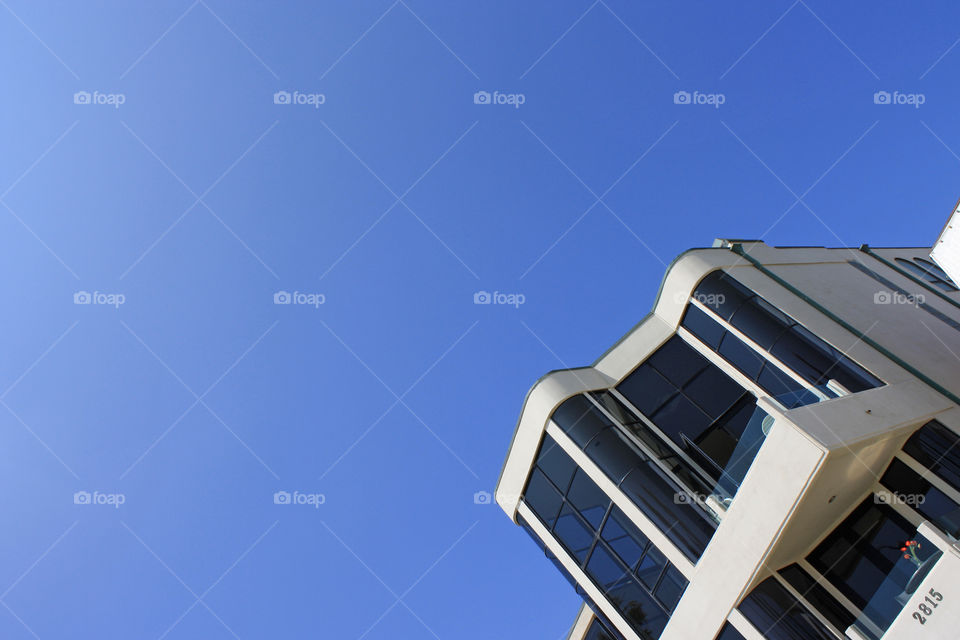 Building and Blue Sky. California. May 2009.