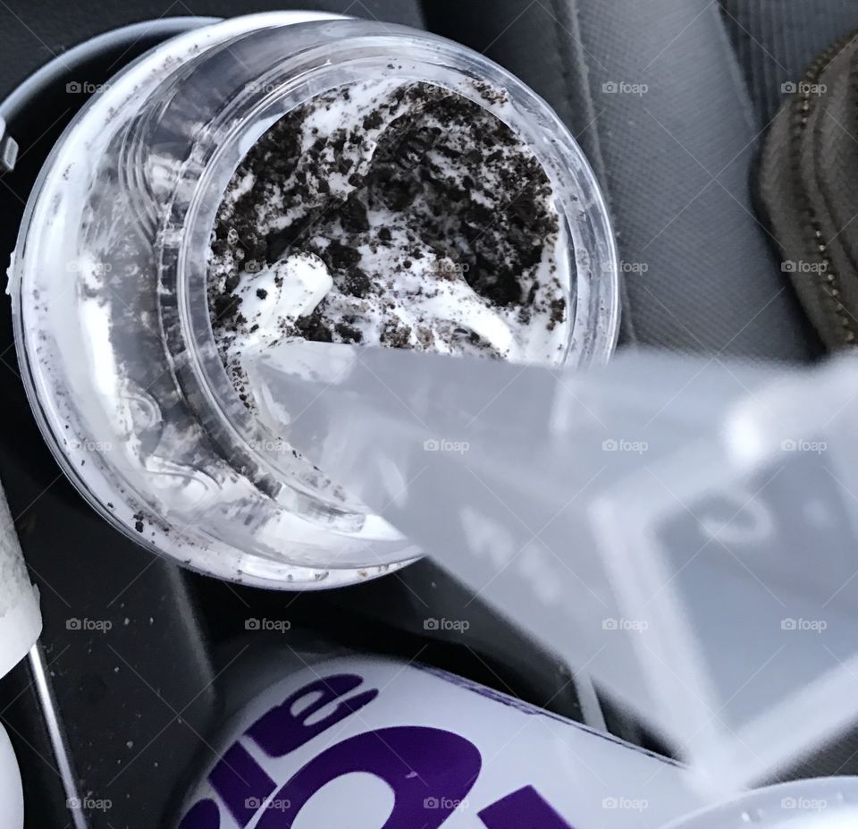 Crushed Oreos whipped into vanilla ice cream... what's better than that? Nothing. Thanks to Mickey d's