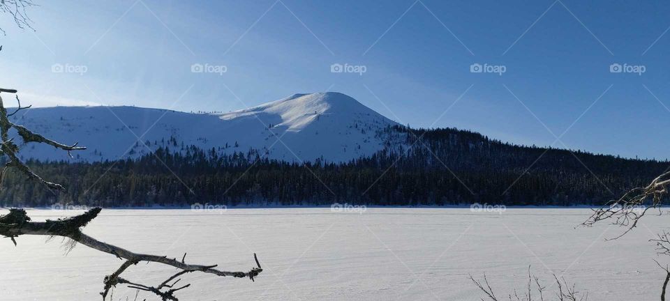 Early March in Ylläs, Lapland, Finland