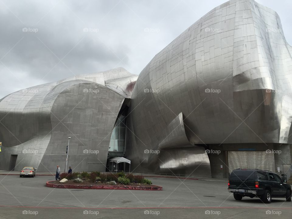 Pop culture building.  Seattle WA