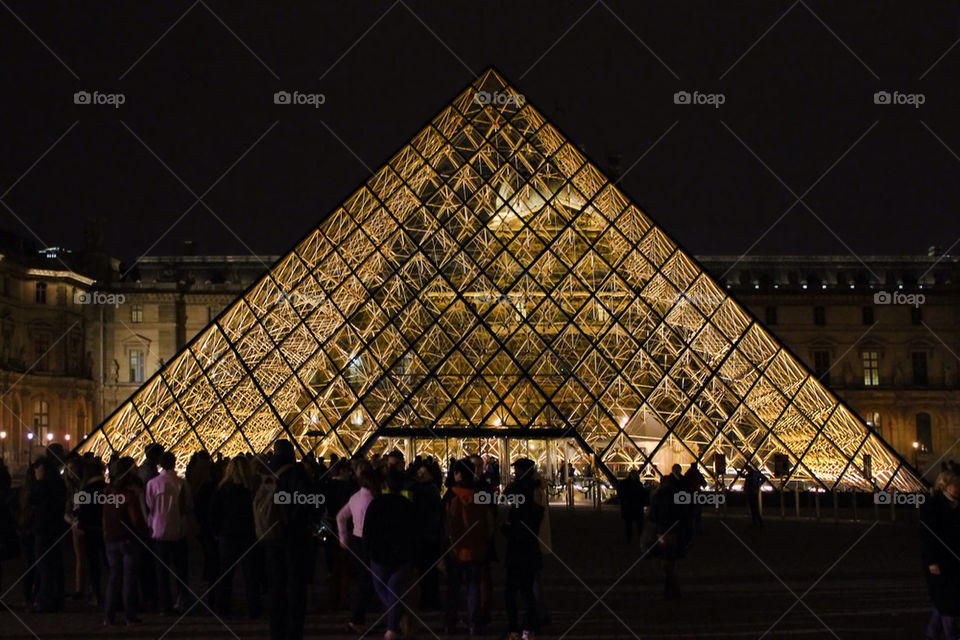 Louvre Pyramid, Paris