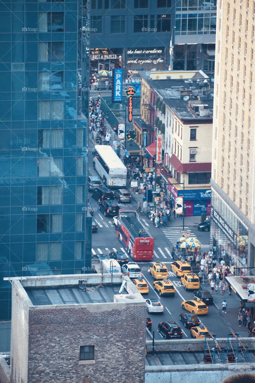 The Big Apple’s public transport. What a sight to see!