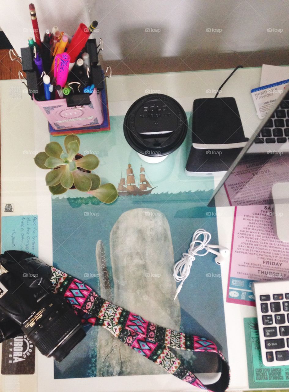 My desk