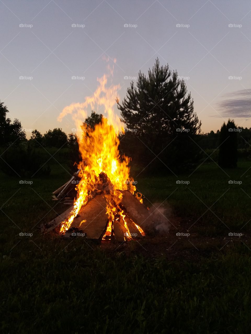 mid-summer fire