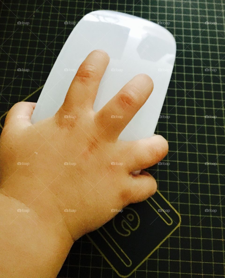 Hand on Mouse