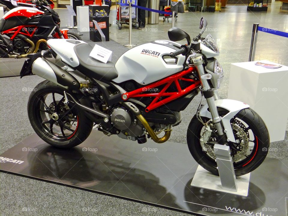 THE DUCATI MUSEUM AT ZURICH FLUGHAFEN