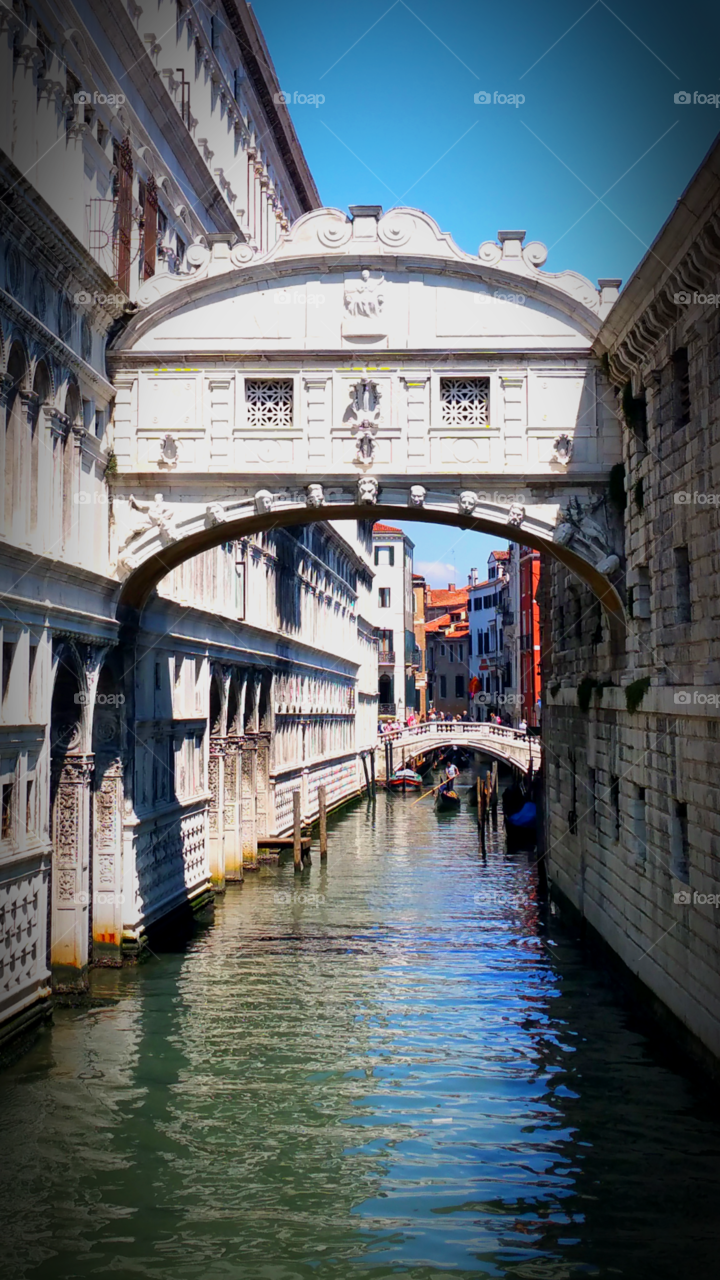 Bridge of Sighs. Taken in Venice