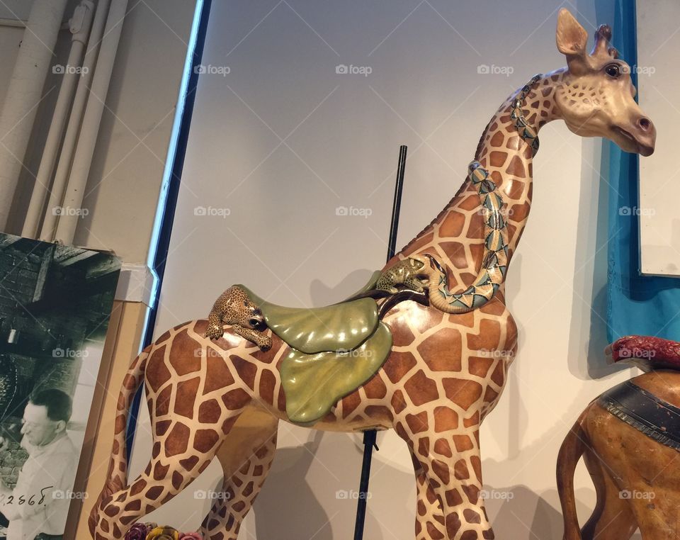 Merry-Go-Round Giraffe