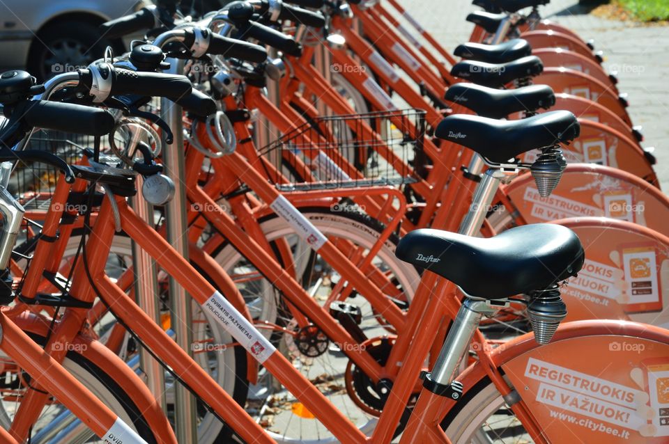 public bikes in kaunas