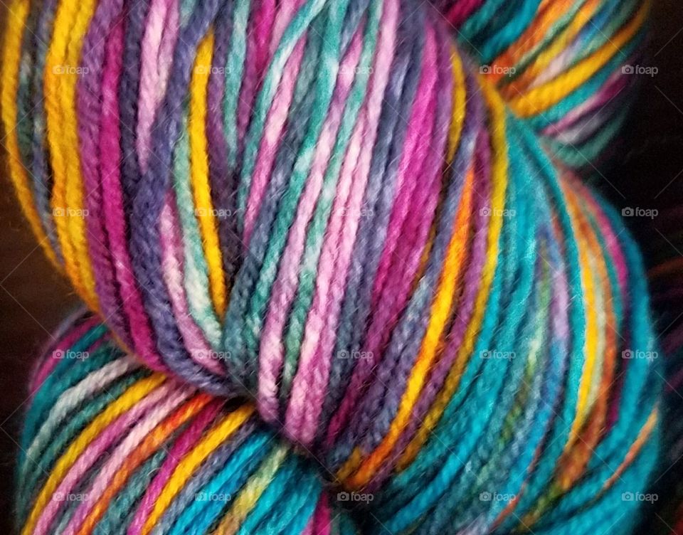 Multi-Colored Yarn