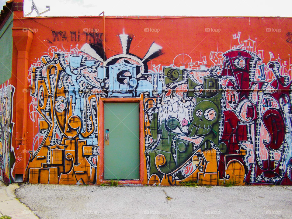 Door in the Graffiti