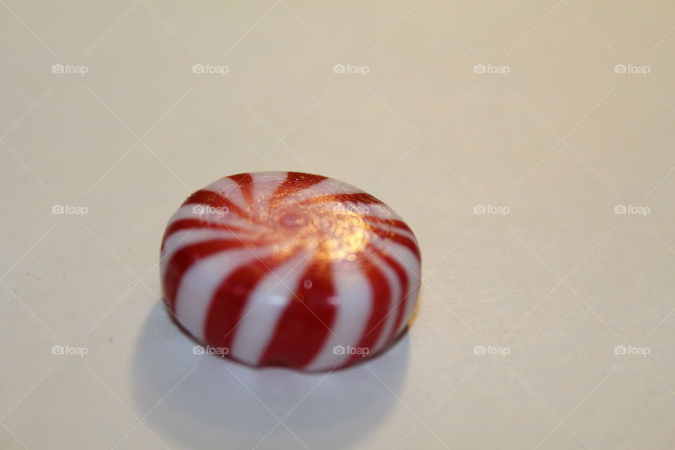 red and white candy