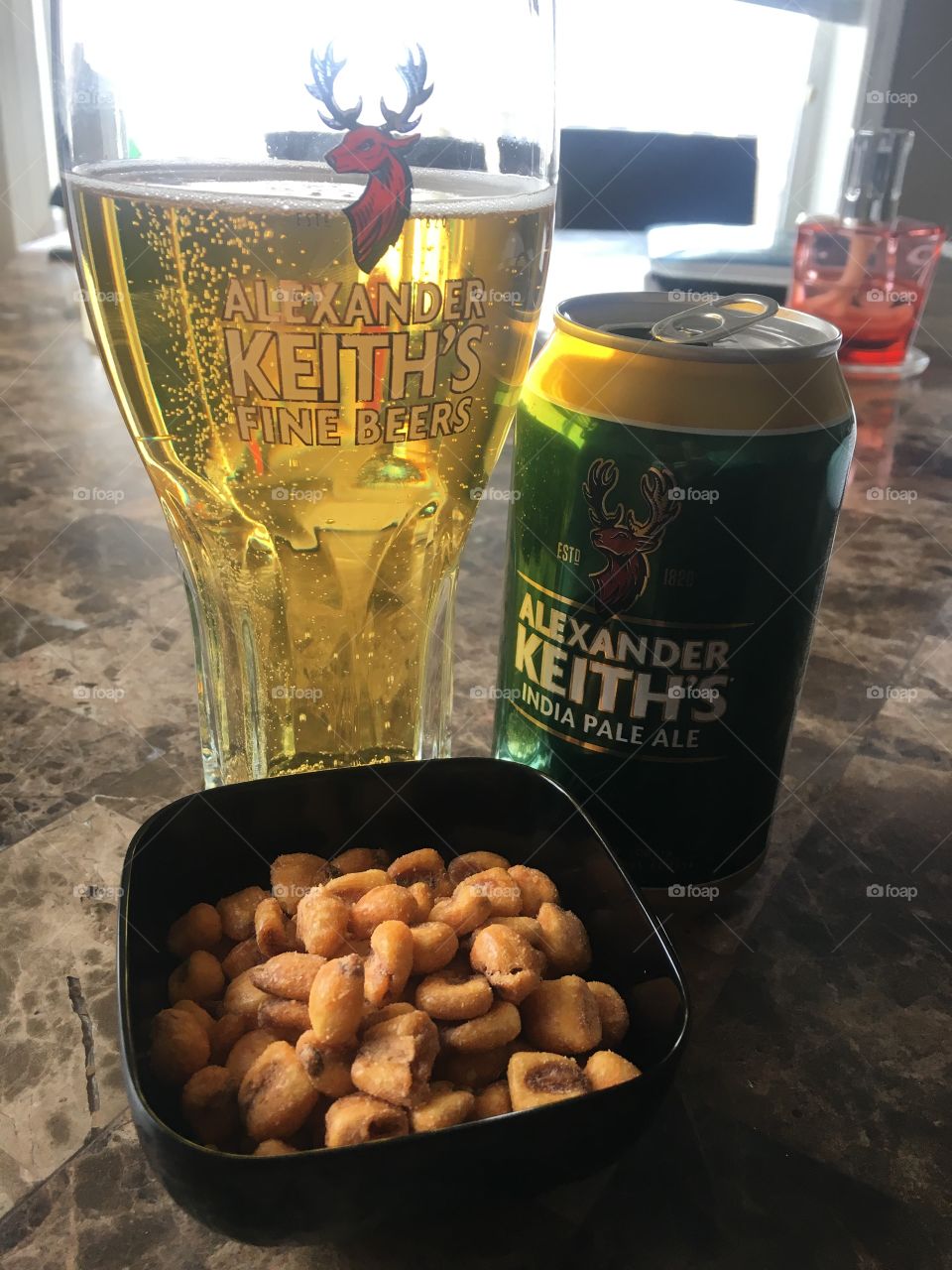 Beer and jalapeño corn nuts 