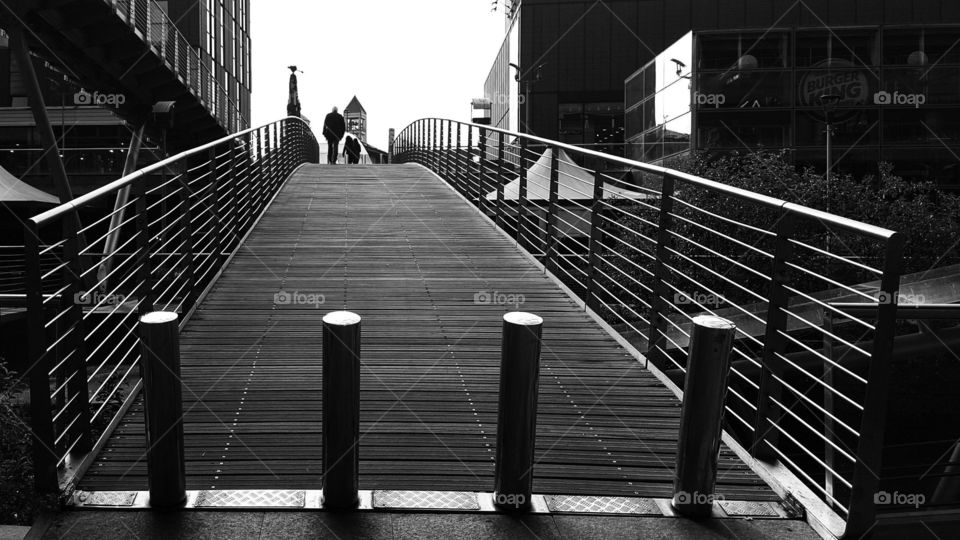 Bridge in Turin in Italy