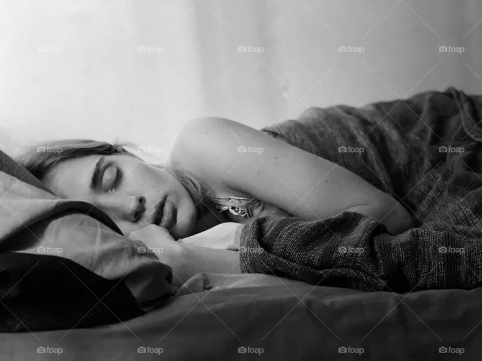 Sleep woman