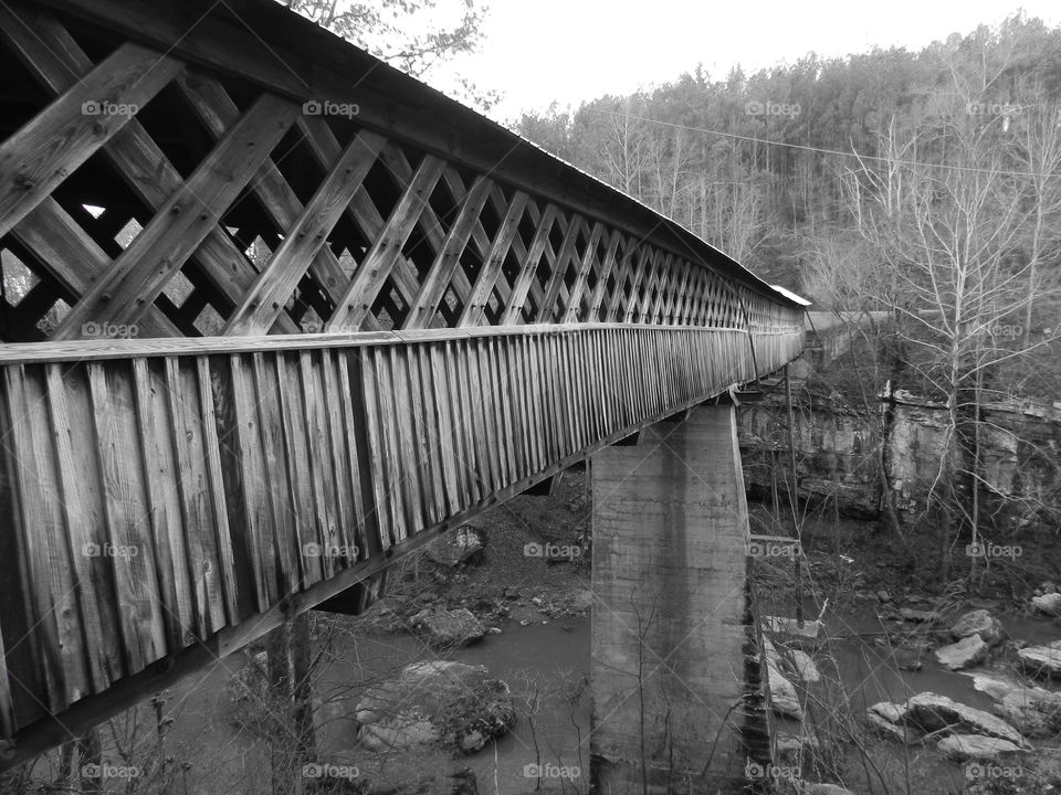 Old bridge, Alabama