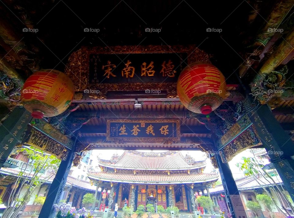 Traditional Taoist temple