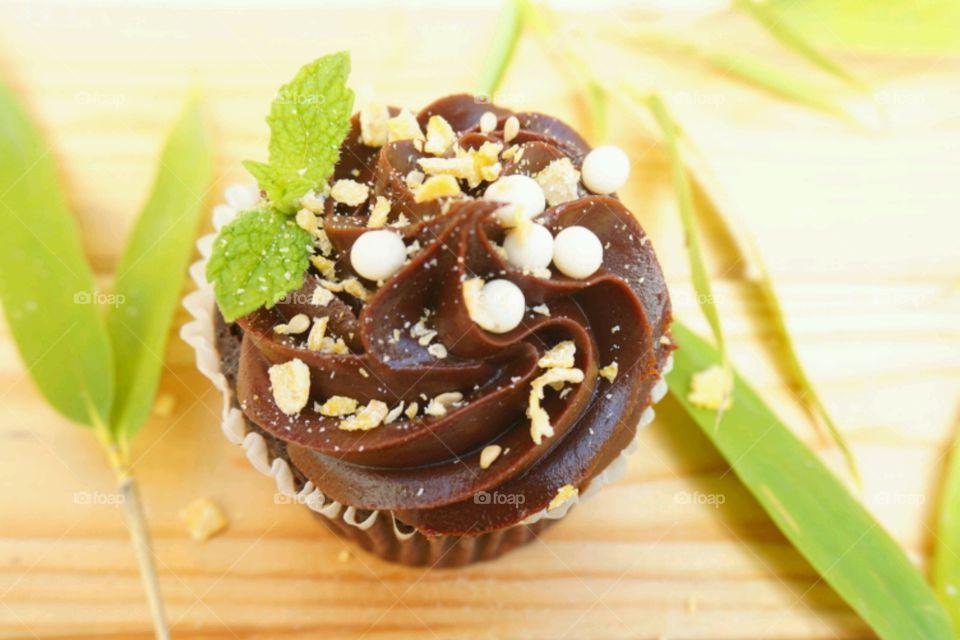 Cupcakes dark chocolate