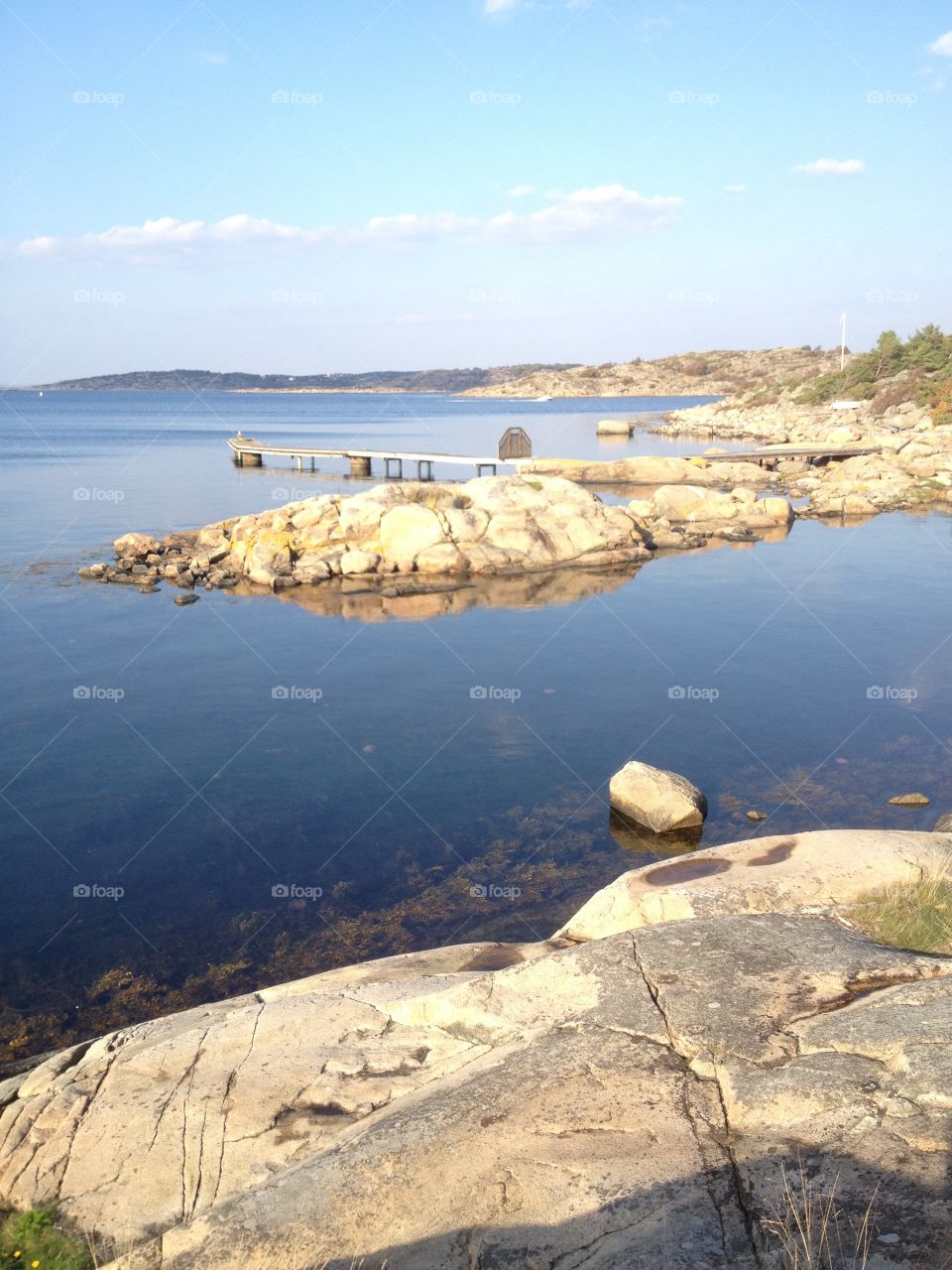 Rocky seascape