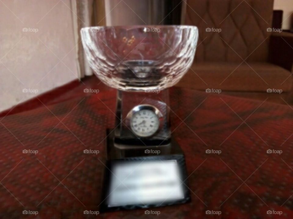 Trophy -crystal