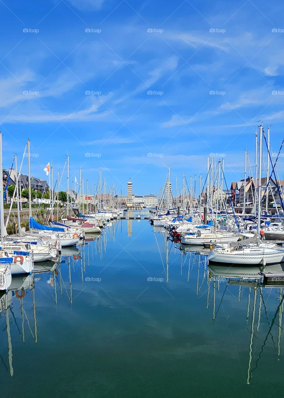 port de plaisance de Deauville