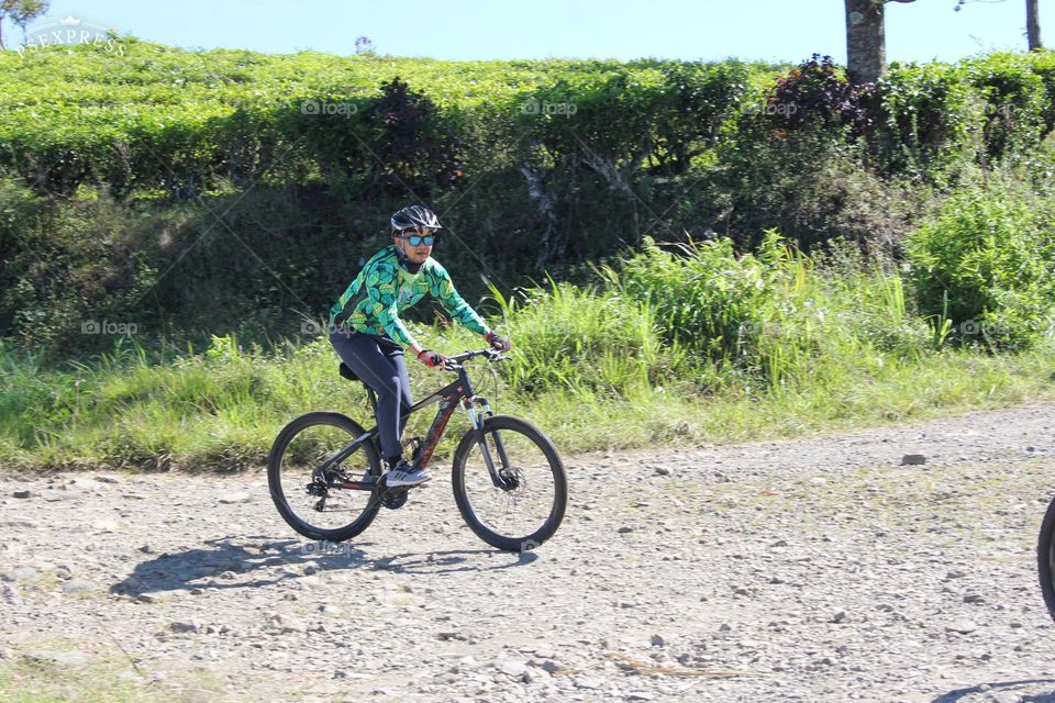 a weekend bike ride