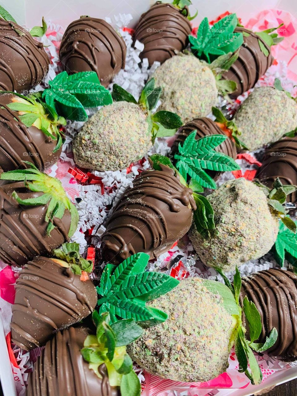 homemade chocolate covered strawberries with a twist ;)