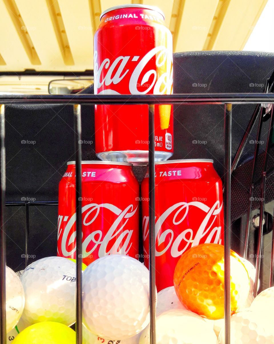 Golf and Coke