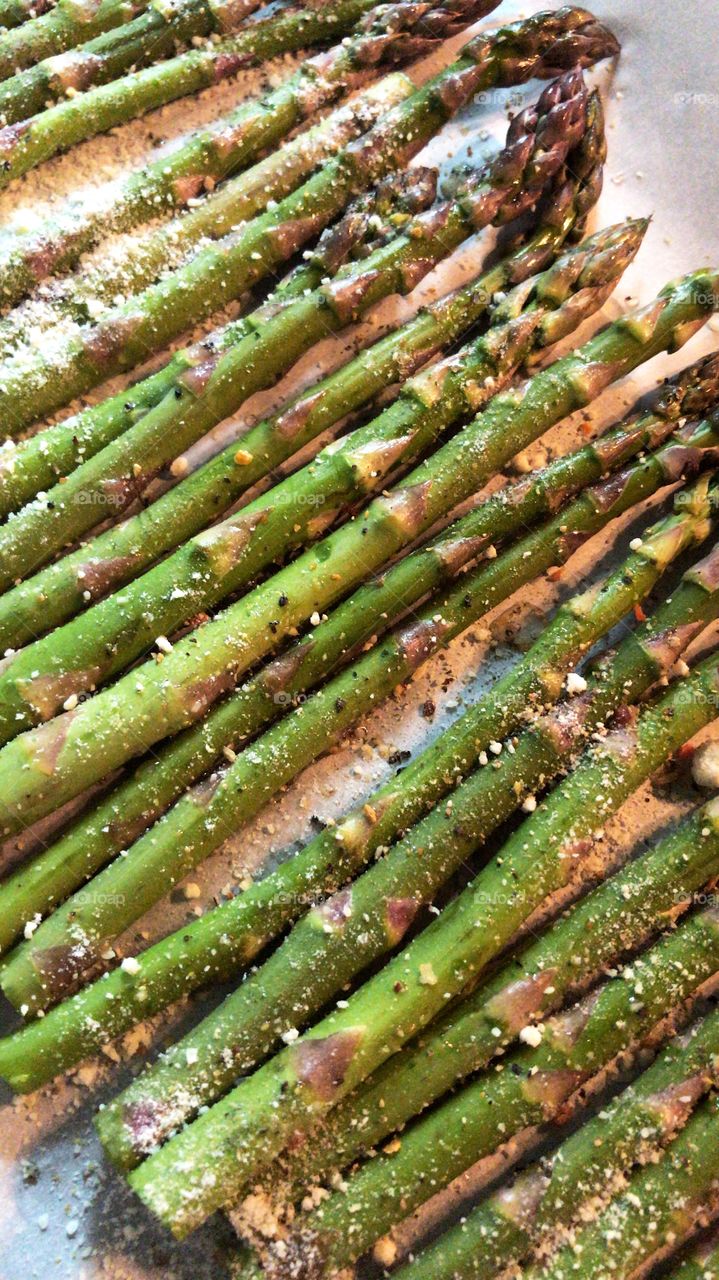 Farmers market asparagus