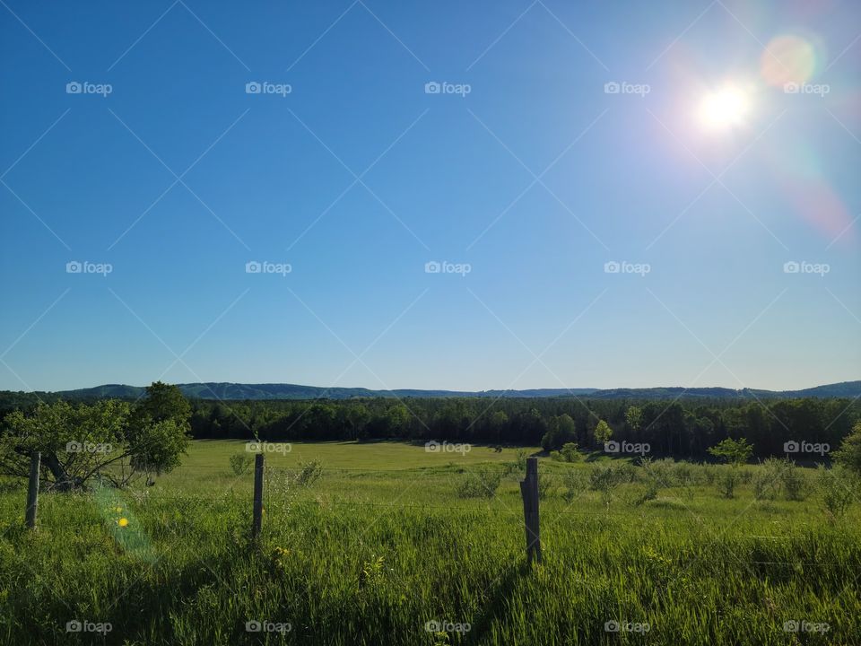 back country in Michigan