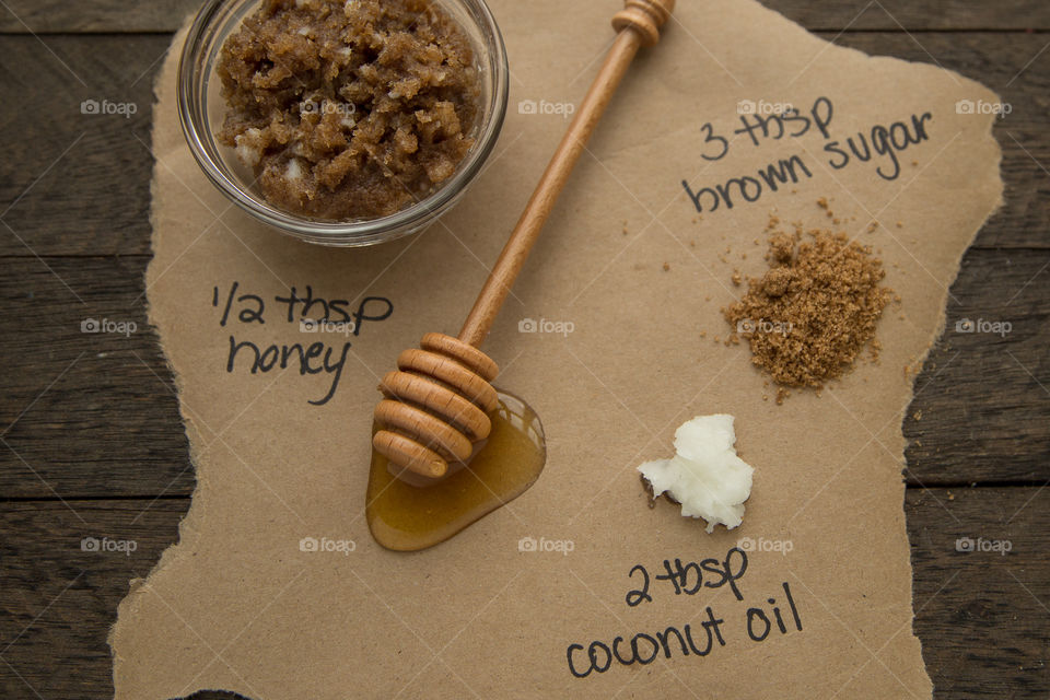 Honey Brown Sugar Lip Scrub